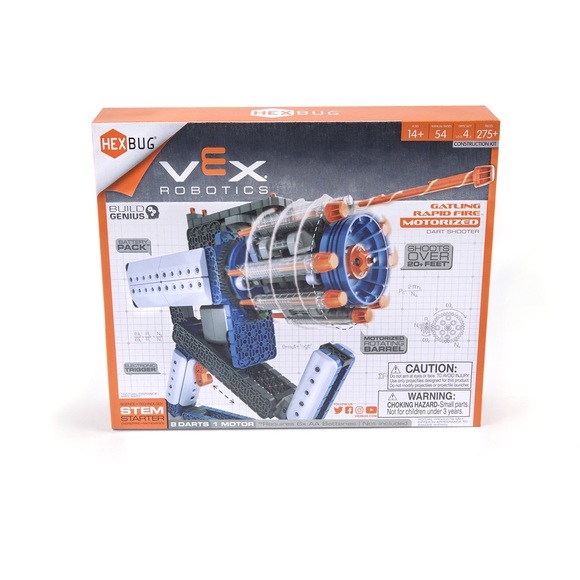 NWT HEXBUG VEX Robotics Gatling Rapid Fire Motorized - Picture 3 of 5